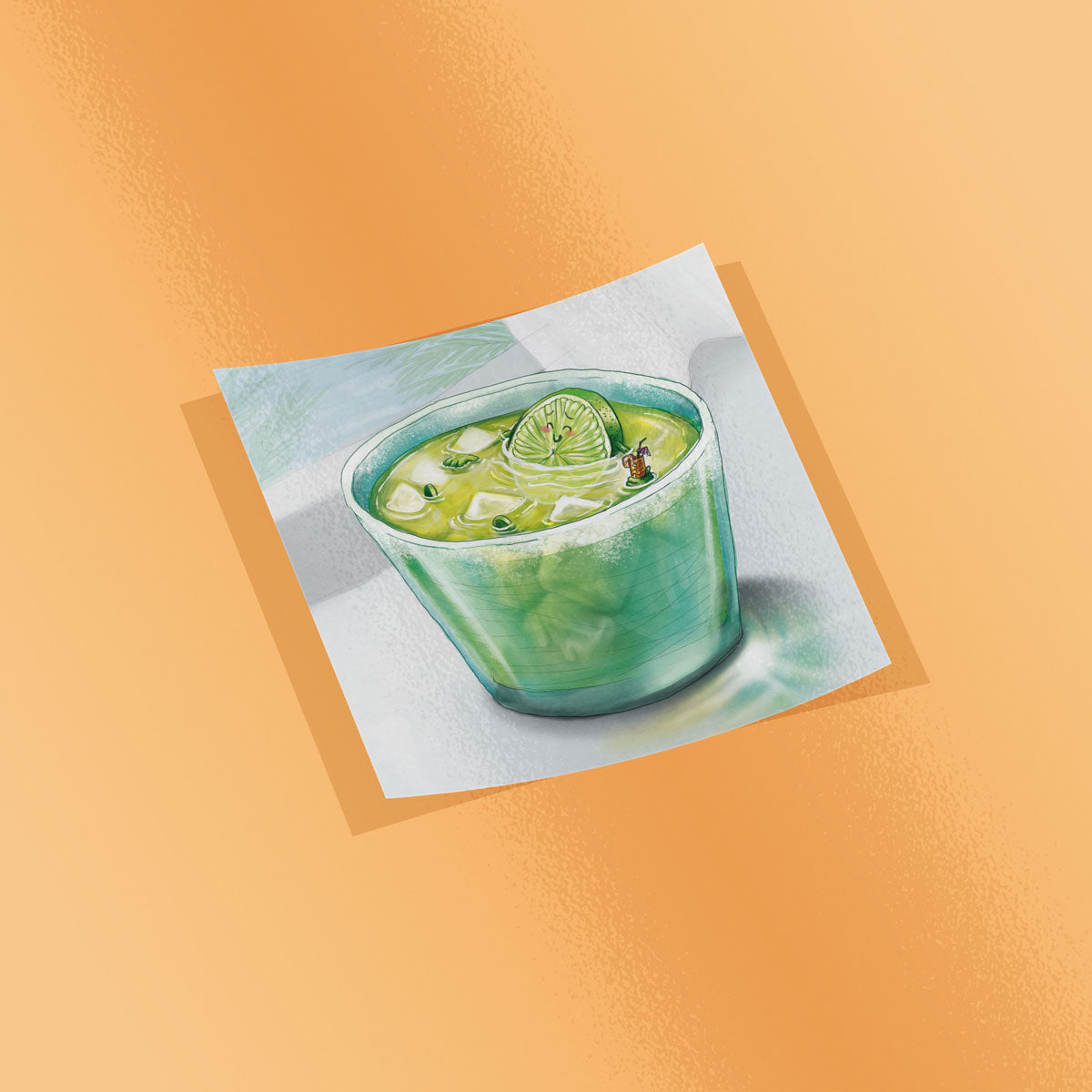 Happy Lime Margarita Sticker