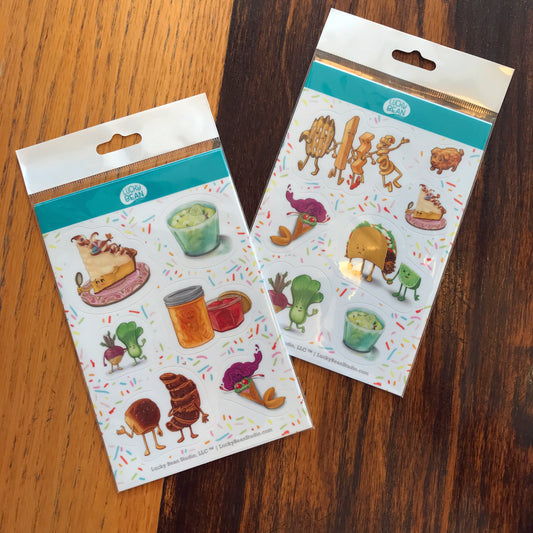 Foodie Friends Sticker Sheets